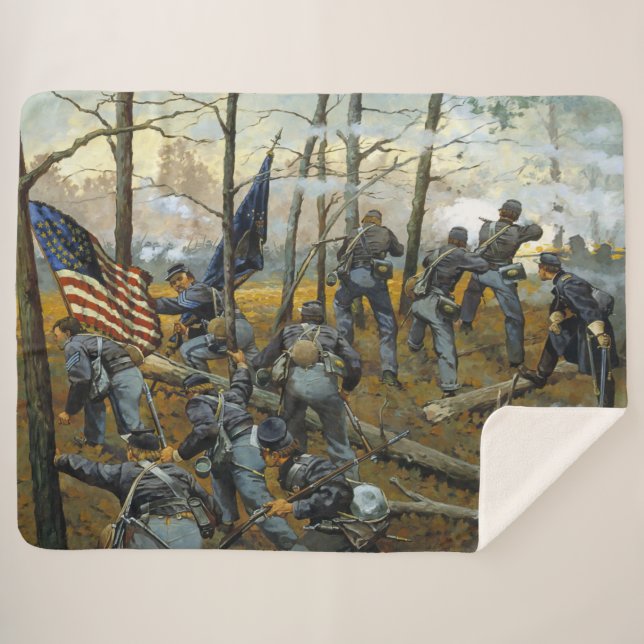 Cobertor Sherpa 9º ILLINOIS em SHILOH (Frente (Horizontal))