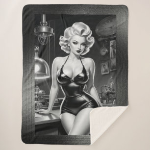 Cobertor Sherpa A bela aparência da ciência por Xzendor7