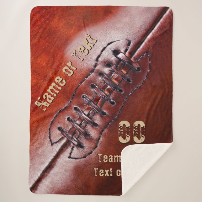 Cobertor Sherpa A cobertura personalizada a mais fresca do futebol (Frente)