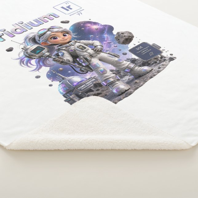 Cobertor Sherpa a Coleção Iridium ATOMIVRA™ (3/4)