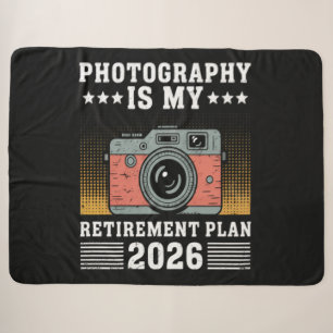 Cobertor Sherpa A Fotografia É Meu Plano De Aposentadoria 2026