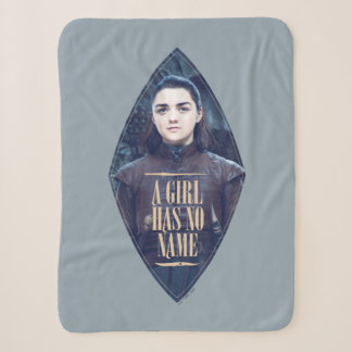 Cobertor Sherpa "A Girl Has No Name" Arya Stark Graphic