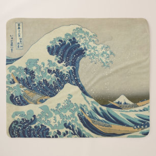 Cobertor Sherpa A grande onda fora de Kanagawa Kanagawa-oki Nami