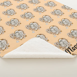 Cobertor Sherpa "A Luz da Manhã do Amor"