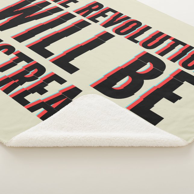 Cobertor Sherpa A Revolução Será Transmitida Ao Vivo (3/4)