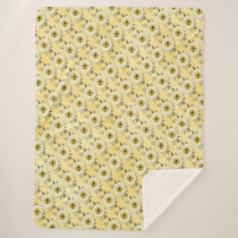 Cobertor Sherpa Abelha