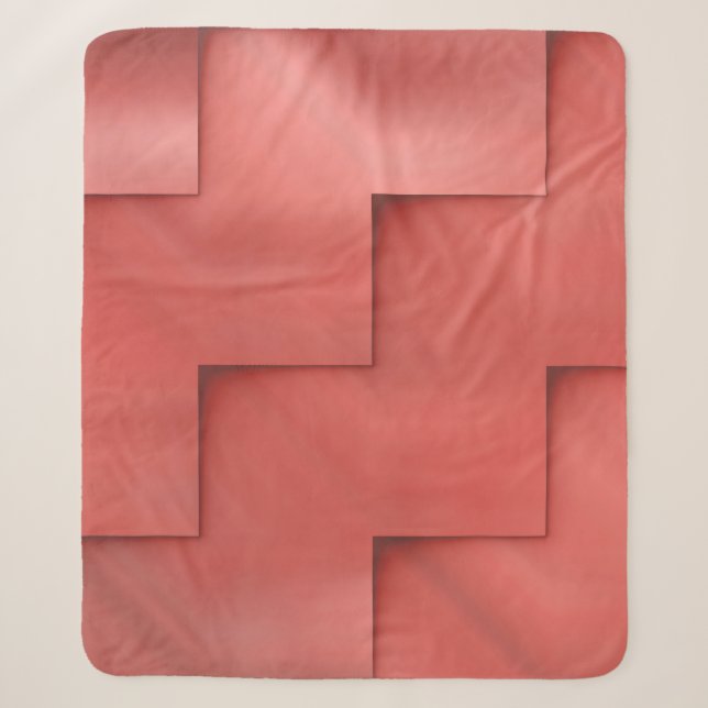 Cobertor Sherpa Abstract red creative backgroundabstract,art,artis (Frente)