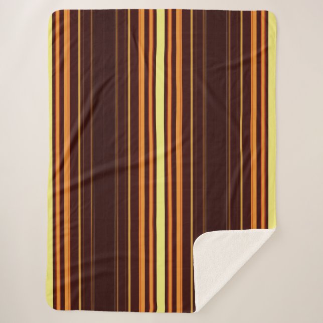 Cobertor Sherpa Abstract Symphony in Blue 4 (Negative Effect) (Frente)