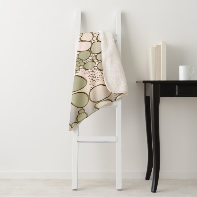 Cobertor Sherpa Abstrato digital work 5 (In Situ)