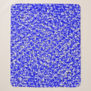 Cobertor Sherpa Abstrato grunge azul escura parede de stucco azul.
