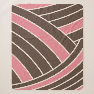 Cobertor Sherpa Abstrato Napolitano