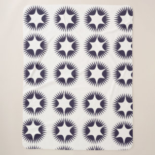 Cobertor Sherpa Abstrato Sunburst Pattern Blanket