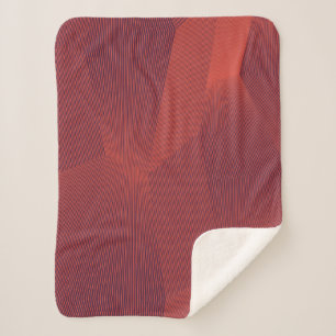 Cobertor Sherpa Abstrato, tendências, arte geométrica moderna