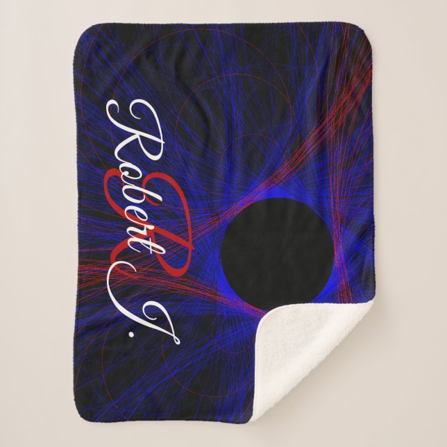 Cobertor Sherpa Accented Triangle Geometric Sherpa Blanket (Frente)