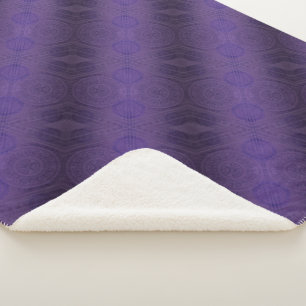 Cobertor Sherpa Aceitação   Medalha Violeta