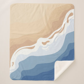 Cobertor Sherpa Acho que podia ver a praia