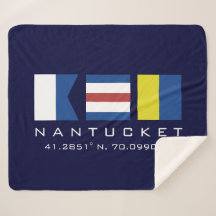 ACK Nantucket - Sherpa Blanket