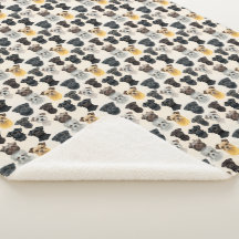 Affenpinscher Cachorro Rostos Padrão de Colagem