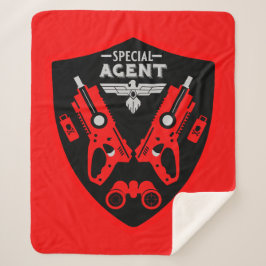 Cobertor Sherpa Agente Especial Kid