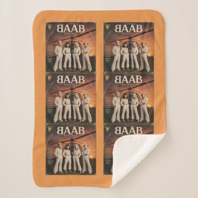 Cobertor Sherpa Álbum BAAB: uma Paródia (Frente)