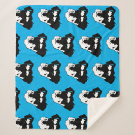 Cobertor Sherpa alemão Schnauzer