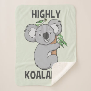 Cobertor Sherpa Altamente Koalafied Koala