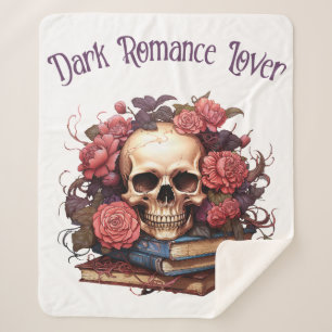 Cobertor Sherpa Amante do Romance Sombrio