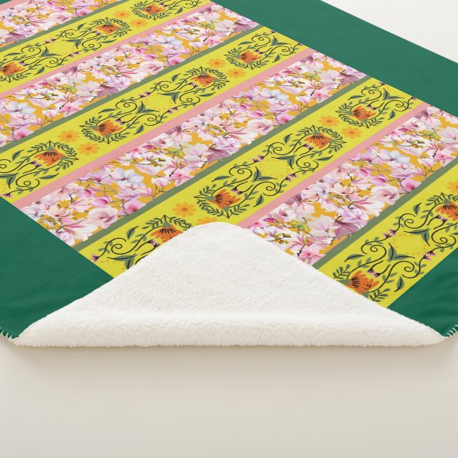 Cobertor Sherpa Amarelo (3/4)