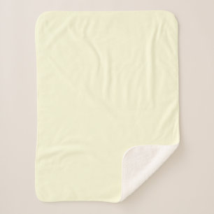 Cobertor Sherpa Amarelo claro