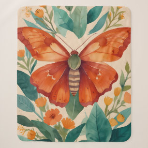 Cobertor Sherpa Amber Wings