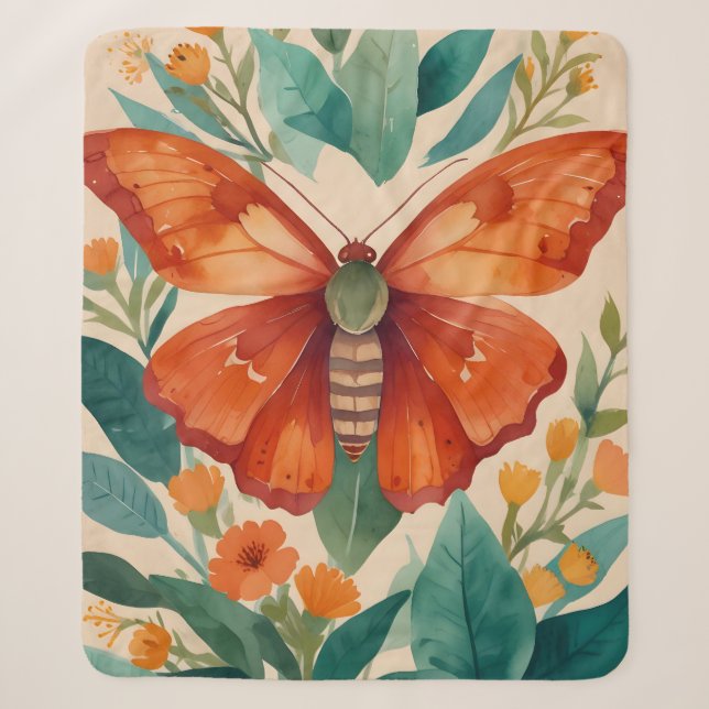 Cobertor Sherpa Amber Wings (Frente)