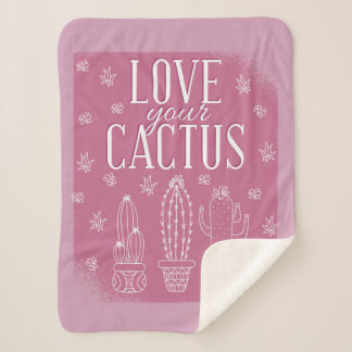 Cobertor Sherpa Ame Seu Cactus