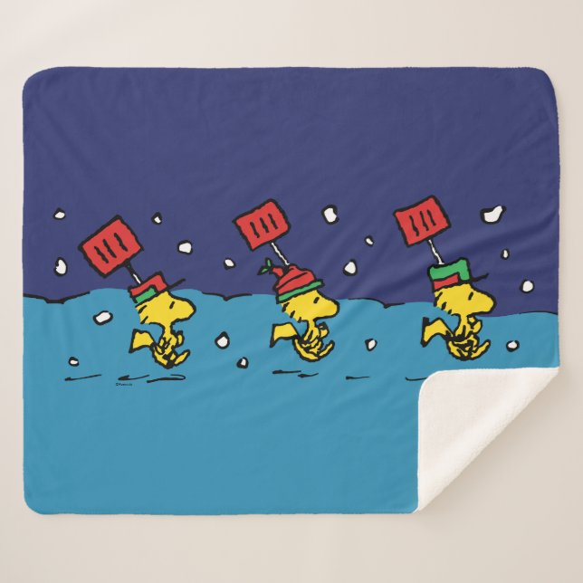 Cobertor Sherpa Amendoins | Equipe de Neve de Pau (Frente (Horizontal))