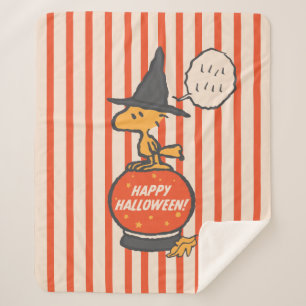 Cobertor Sherpa Amendoins   Estrias De Bruxas De Madeira Vintage