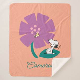 Cobertor Sherpa Amendoins   Ilustração da Natureza   Adicione seu