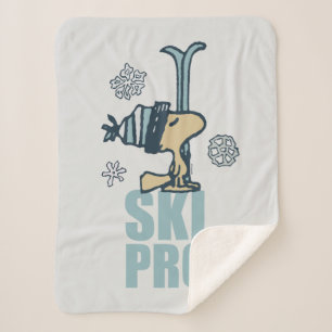 Cobertor Sherpa Amendoins Woodstock Ski Pro