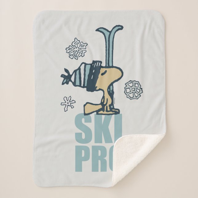 Cobertor Sherpa Amendoins | Woodstock Ski Pro (Frente)