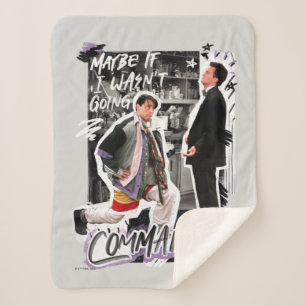 Cobertor Sherpa AMIGOS™   Talvez se eu não estivesse indo para 
