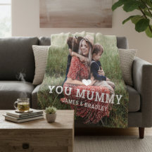 Amo Você Mamãe Foto da Família Coração Dia das Mãe