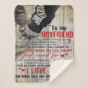 Cobertor Sherpa Amor Cita Marido Carta Do Meu Marido
