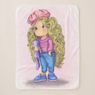 Cobertor Sherpa Amor de Brinquedo - Desenho 