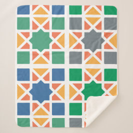 Cobertor Sherpa Andalusian Tiles 4