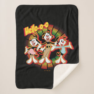 Cobertor Sherpa Animaniacs   Gráfico do Equalizador Retroativo Alô