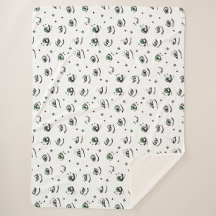 COBERTOR SHERPA ANIME EYE PATTERE DESIGN