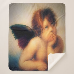 Cobertor Sherpa Anjo Putti