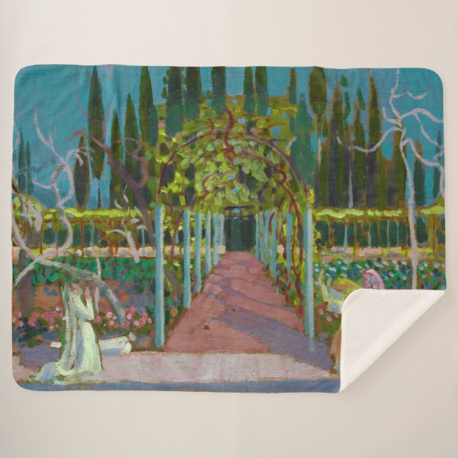 Cobertor Sherpa Anunciação | Maurice Denis | (Frente (Horizontal))