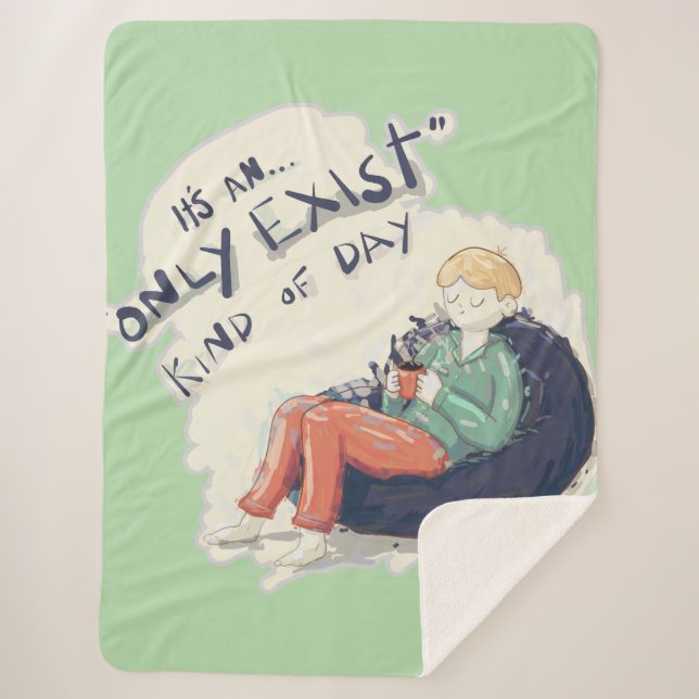 Cobertor Sherpa Apenas existe tipo de dia (Frente)