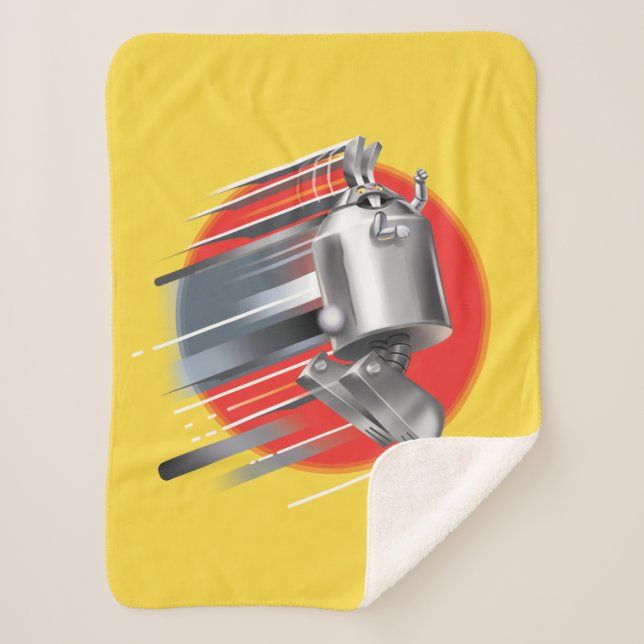 Cobertor Sherpa Aqua Teen Hunger Force Rabbot (Frente)