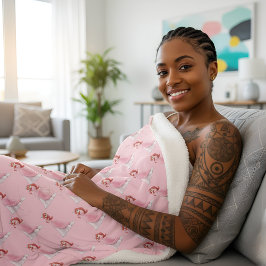 Cobertor Sherpa Ariel Sherpa Blanket