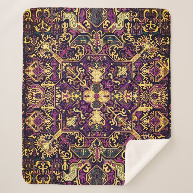 Cobertor Sherpa Arr popular armênio Sherpa Blanket 2 (Frente)